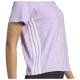 Adidas Γυναικεία κοντομάνικη μπλούζα Train-Essentials 3-Stripes Workout Tee Adidas Γυναικεία κοντομάνικη μπλούζα Train-Essentials 3-Stripes Workout Tee
